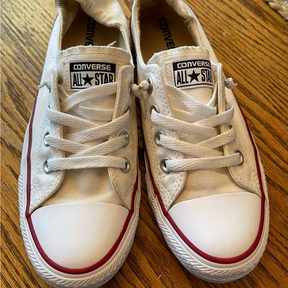 Women's WHITE Chuck Taylor All Star Shoreline Slip-On Sneaker NICE!!! - Picture 3 of 13